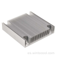 Disipador de calor de extrusión de tubería de cobre de aluminio OEM